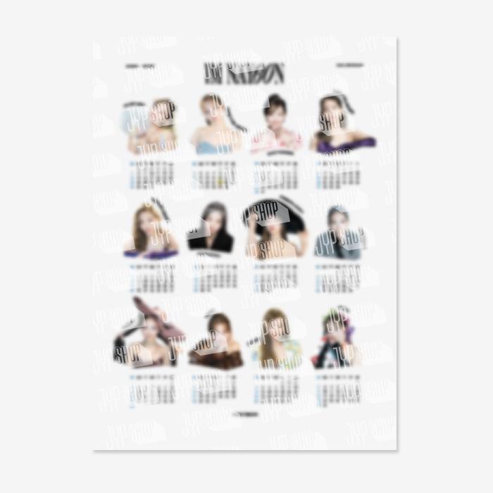 NAYEON FABRIC POSTER CALENDAR - IM NAYEON