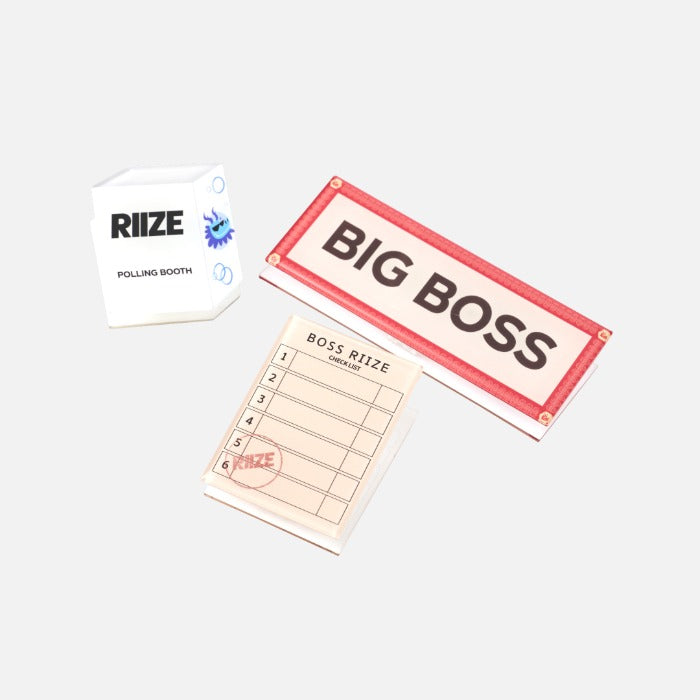 [PRE-ORDER] BOSS RIIZE MINI ACRYLIC CLIP