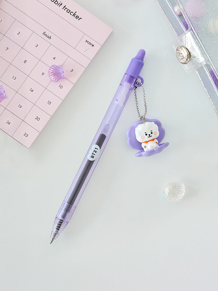 BT21 RJ BABY PEARL figure gel pen