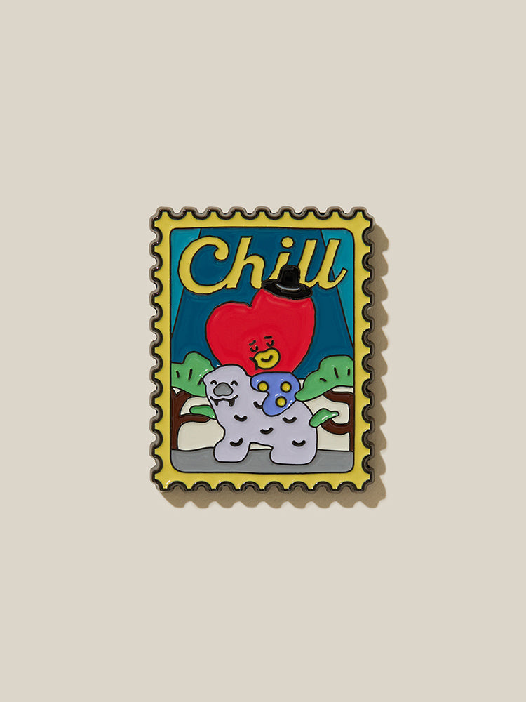 BT21 Seoul Edition Metal Magnet