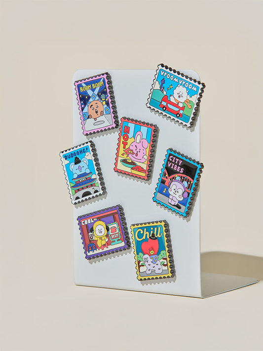 BT21 Seoul Edition Metal Magnet
