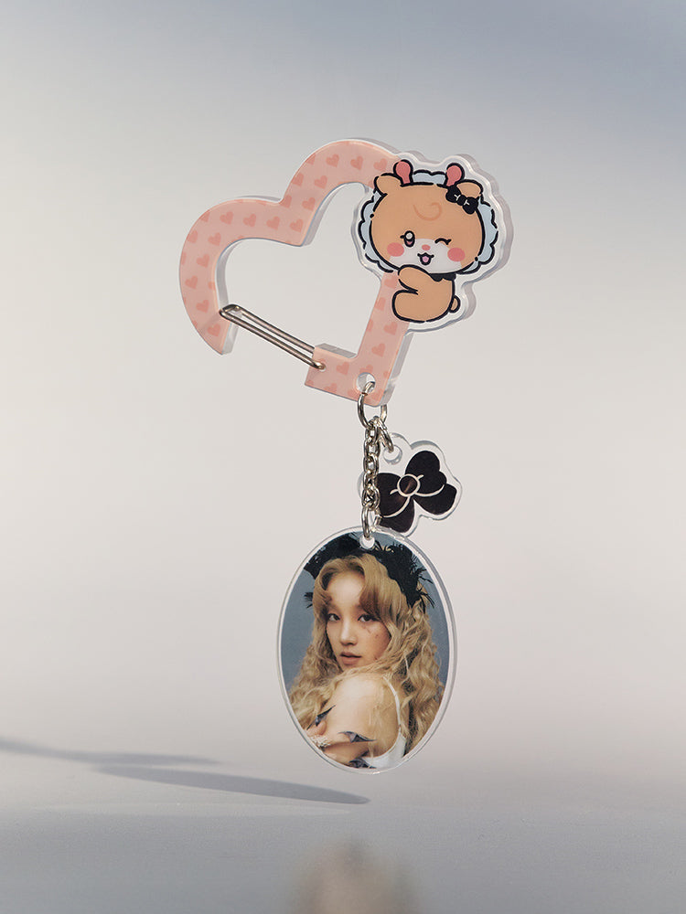 i-dle mini we are carabiner acrylic key ring