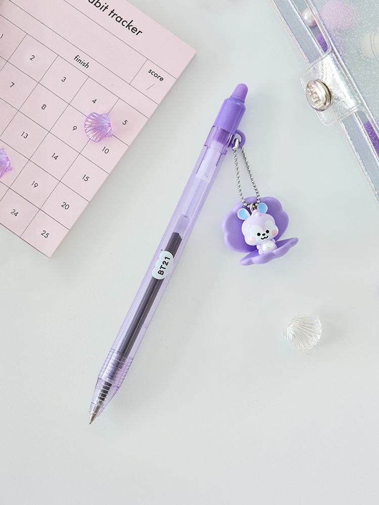 BT21 MANG BABY PEARL figure gel pen