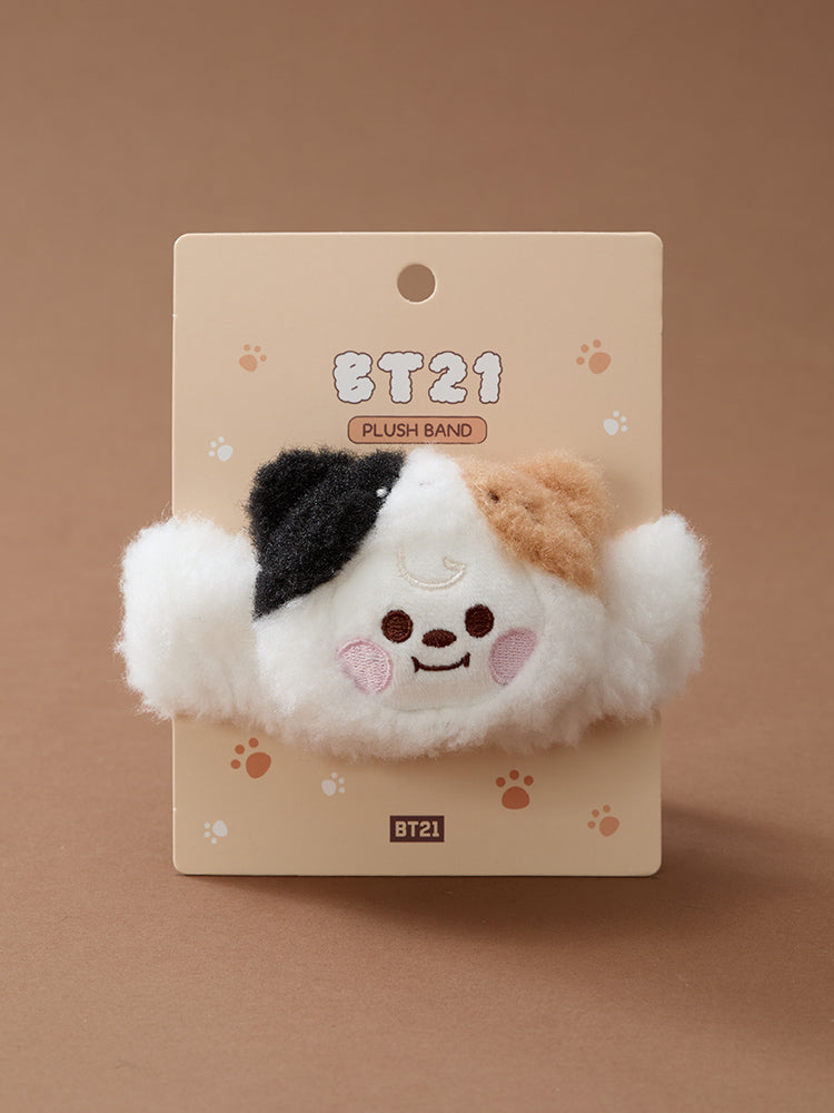 BT21 BABY More Fluffy Face Doll Band