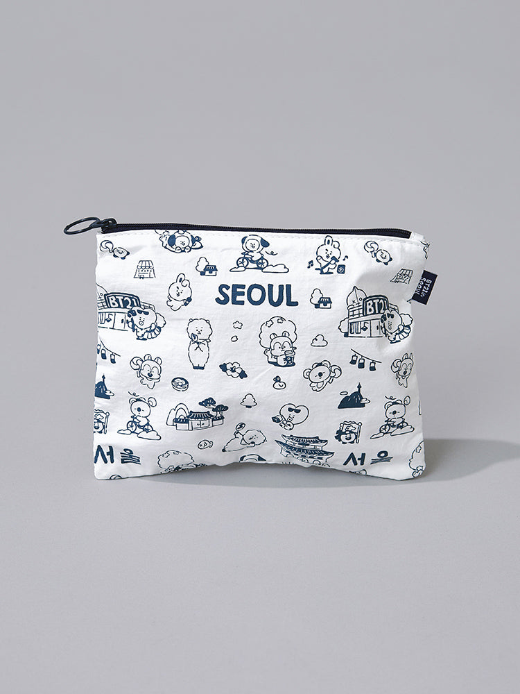 BT21 Seoul Edition Pouch
