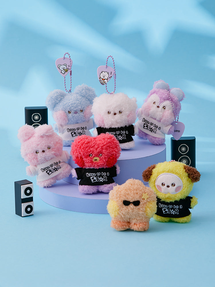 BT21 Mini Mini Mini Band Doll Key Ring