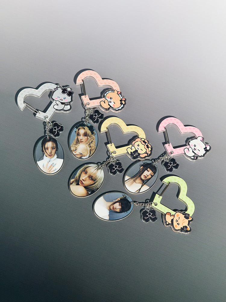 i-dle mini we are carabiner acrylic key ring