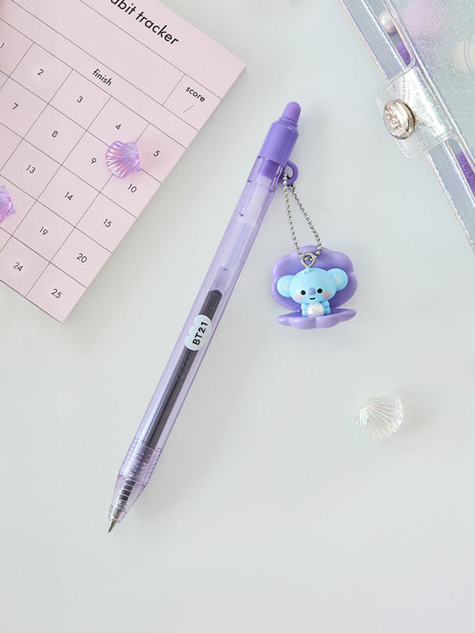 BT21 KOYA BABY PEARL figure gel pen