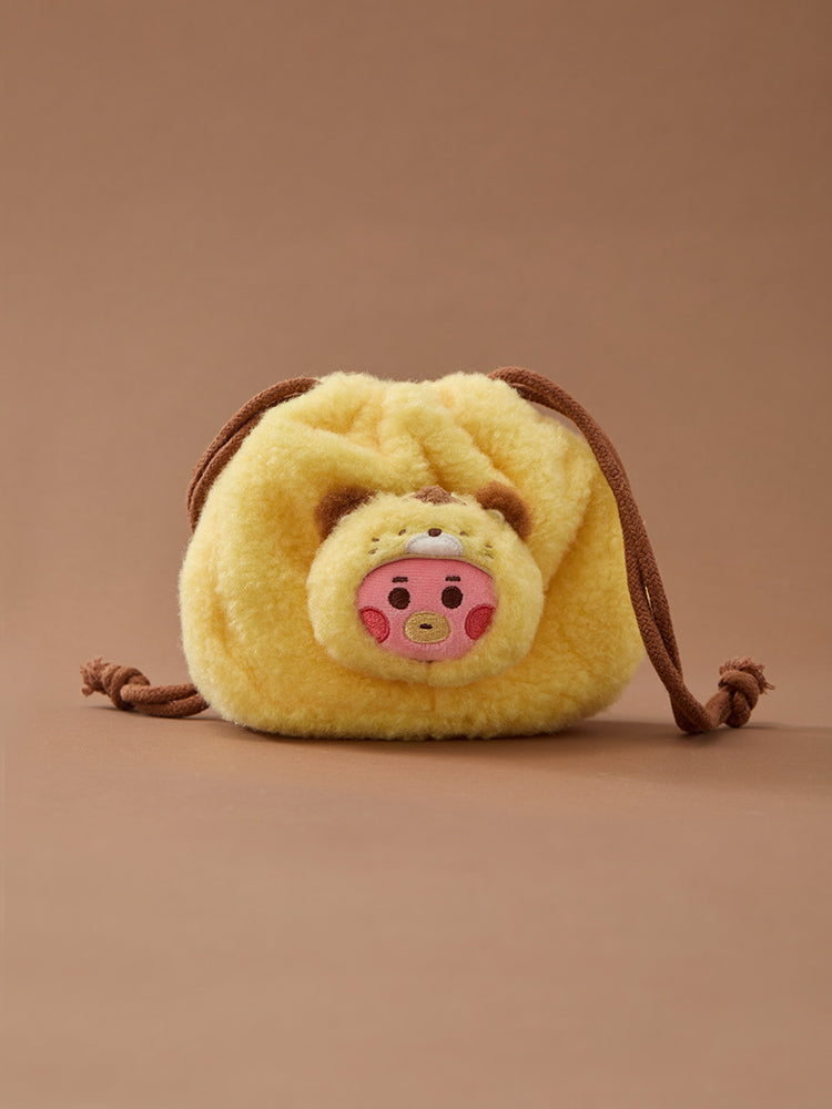 BT21 BABY More Fluffy Face Doll String Pouch