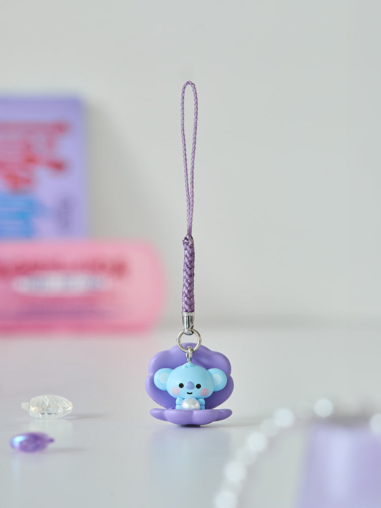 BT21 KOYA BABY PEARL figure strap