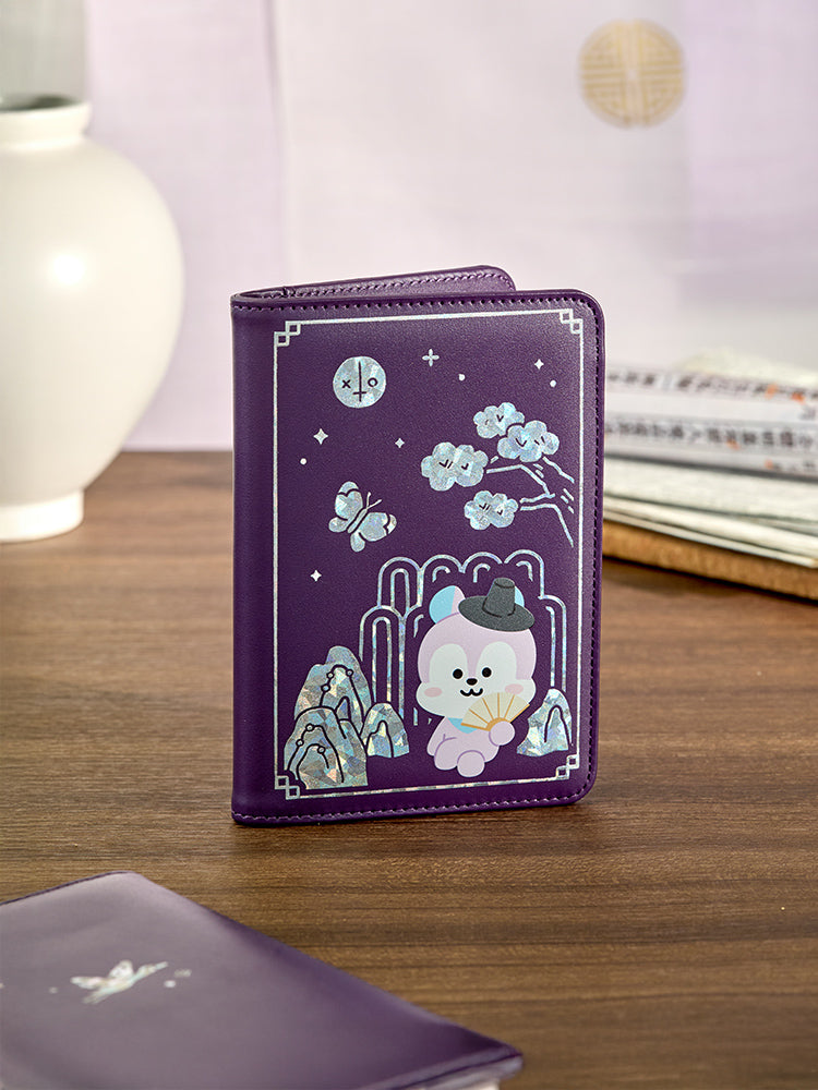 BT21 MANG Premium K Edition Mother-of-Pearl Graphic Passport Case