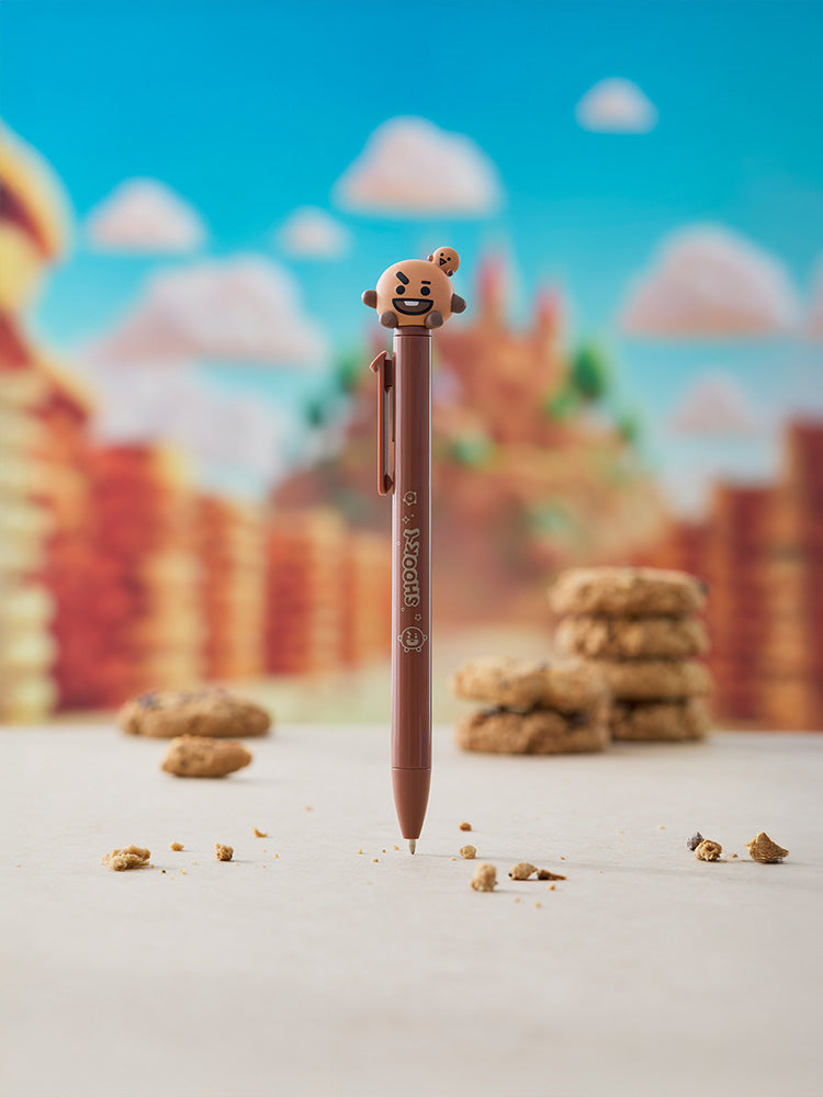 BT21 SHOOKY The King & BAKY Figure Ballpoint Pen