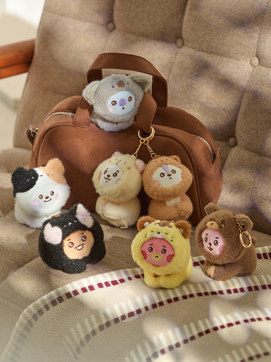 BT21 BABY More Fluffy Doll Keyring
