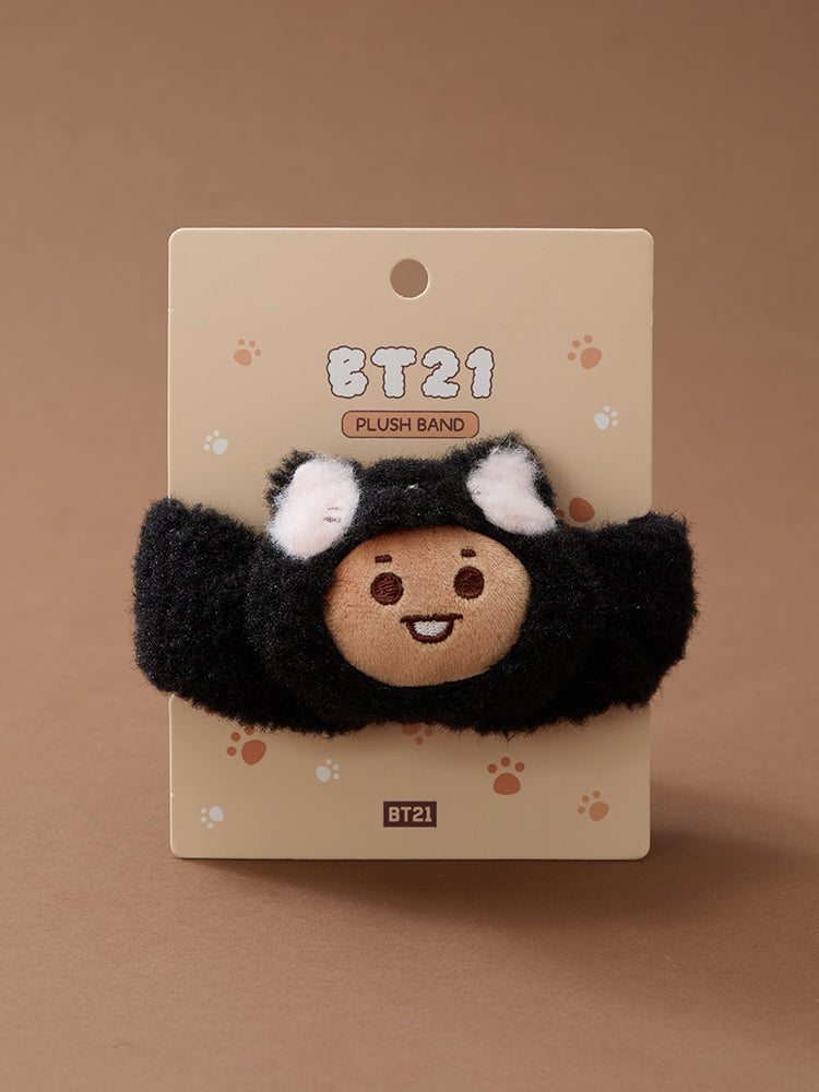 BT21 BABY More Fluffy Face Doll Band