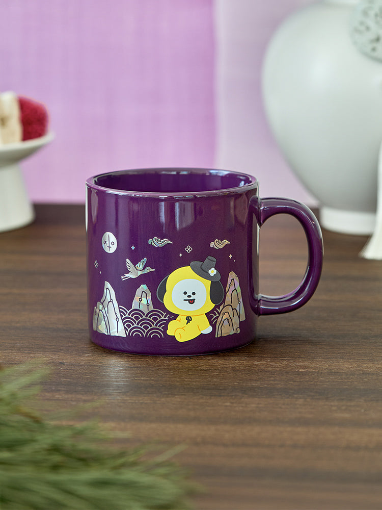 BT21 CHIMMY Premium K Edition mother-of-pearl graphic mug (320 ml)