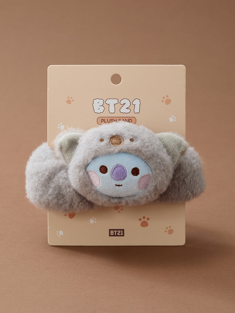BT21 BABY More Fluffy Face Doll Band