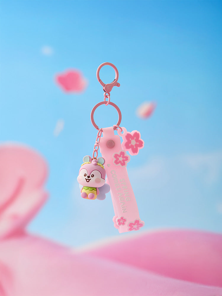 BT21 MANG BABY Spring Fairy Figure Keyring