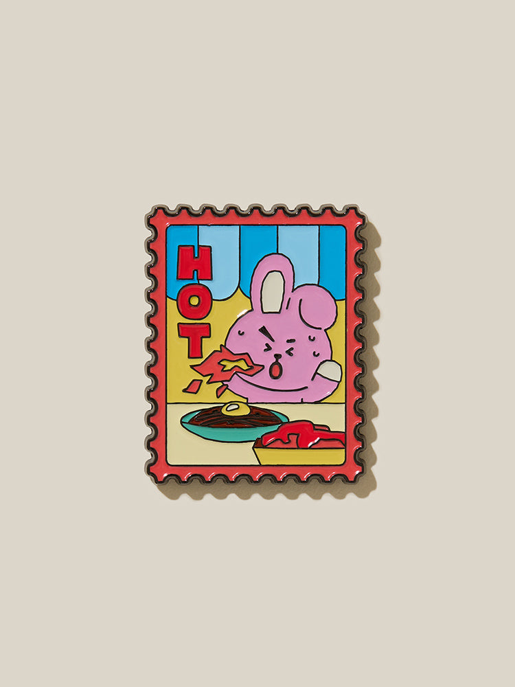 BT21 Seoul Edition Metal Magnet