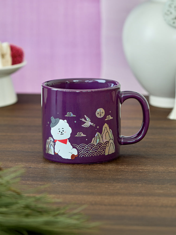 BT21 RJ Premium K Edition mother-of-pearl graphic mug (320 ml)