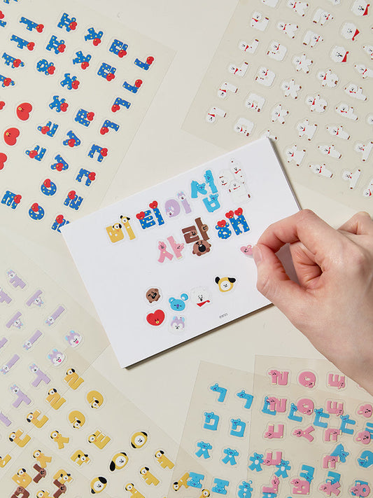 BT21 Suvenir Korean Sticker
