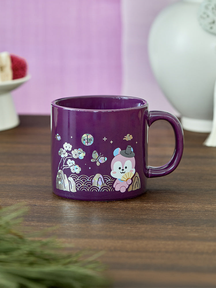 BT21 MANG Premium K Edition mother-of-pearl graphic mug (320 ml)