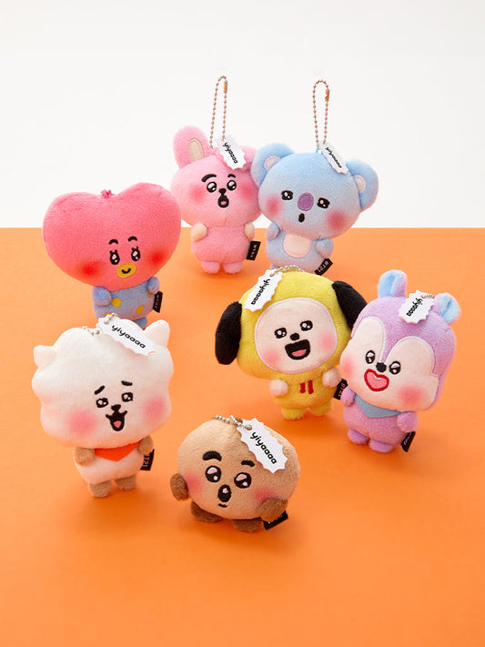 BT21 today's mood, "Pit-a-pat doll key ring"