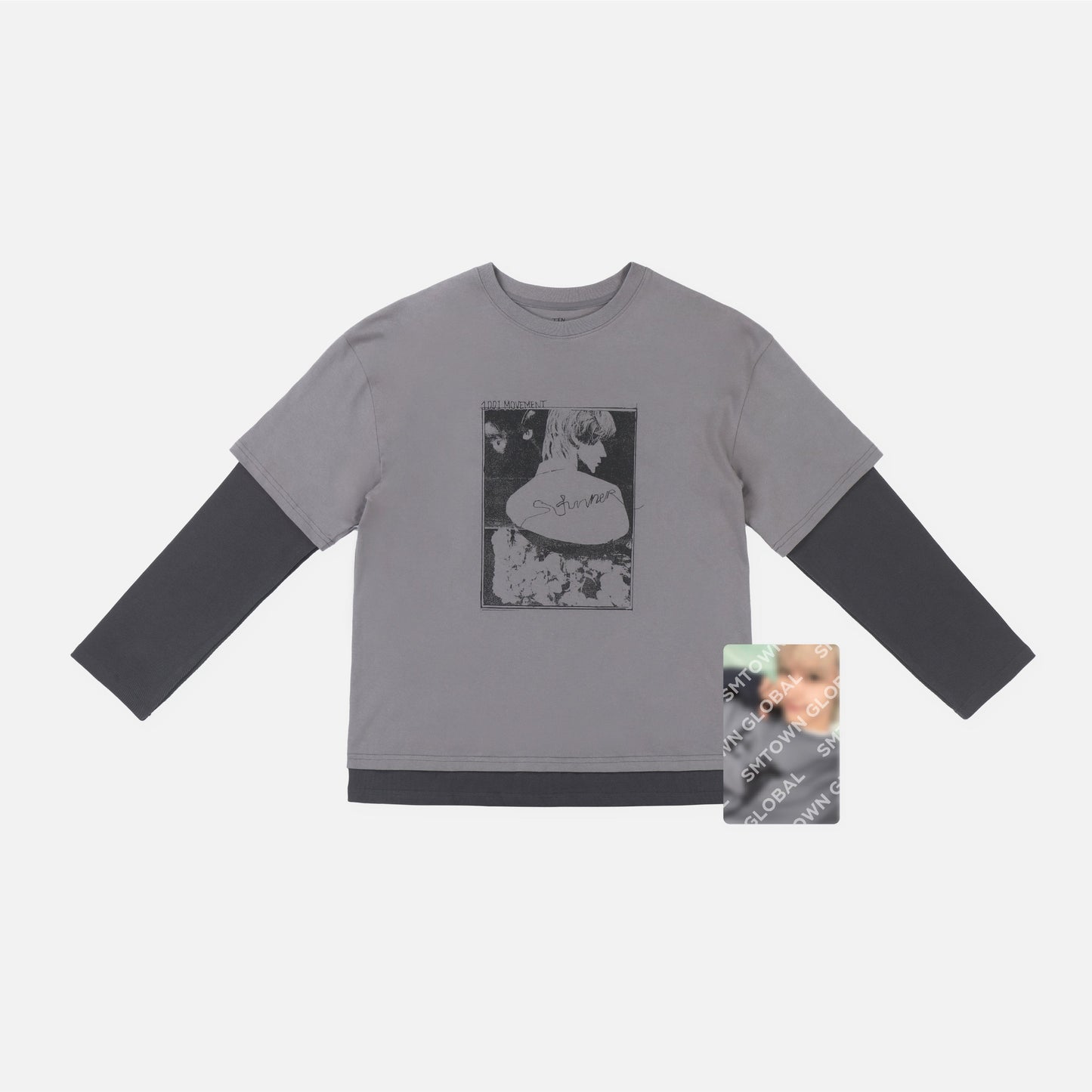 LAYERED T-SHIRT SET - 2025 TEN CONCERT 1001 MOVEMENT 'STUNNER' IN SEOUL MD