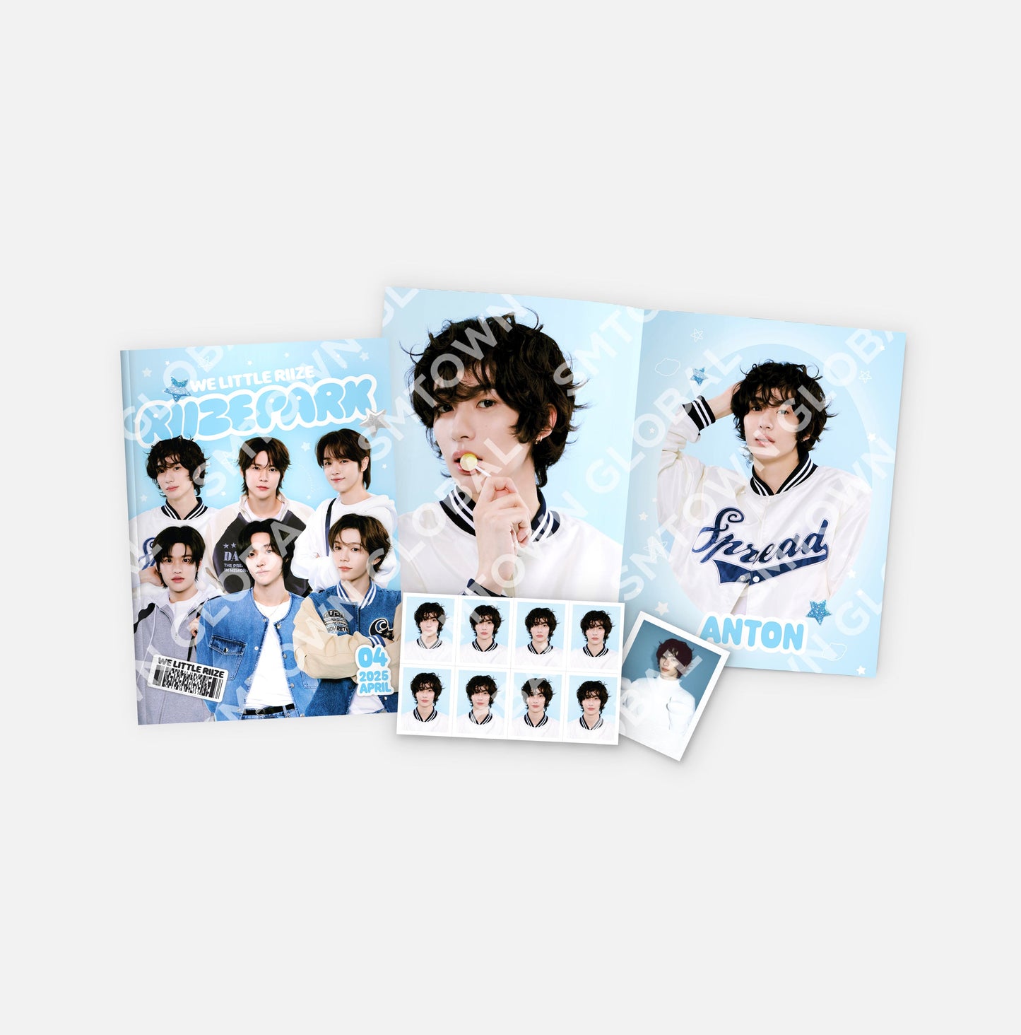 MAGAZINE SET - RIIZE CHARACTER POP-UP 'WE LITTLE RIIZE @RIIZE PARK' MD