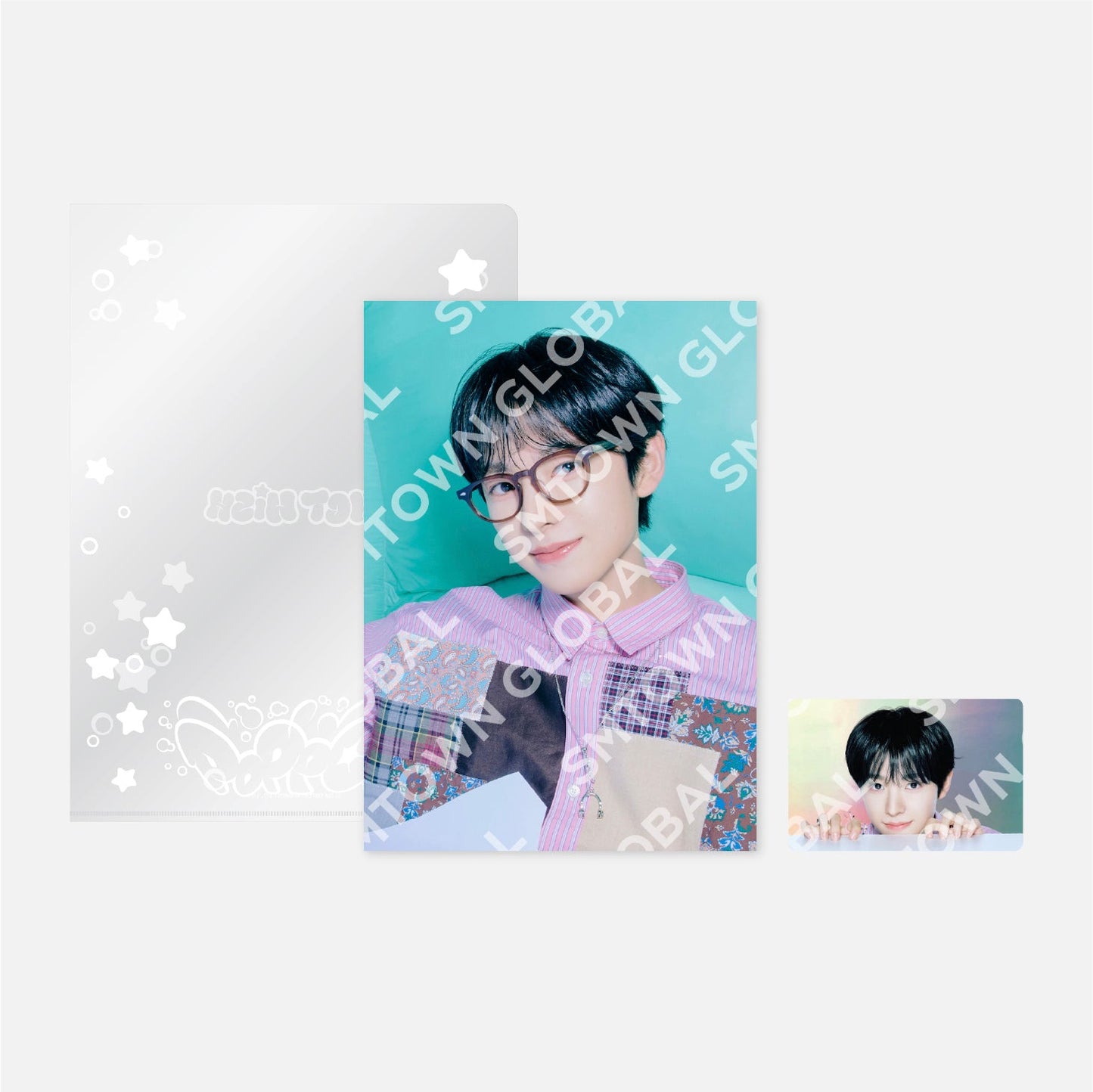 POSTCARD + HOLOGRAM PHOTO CARD SET - NCT WISH 'poppop - The 2nd Mini Album' MD