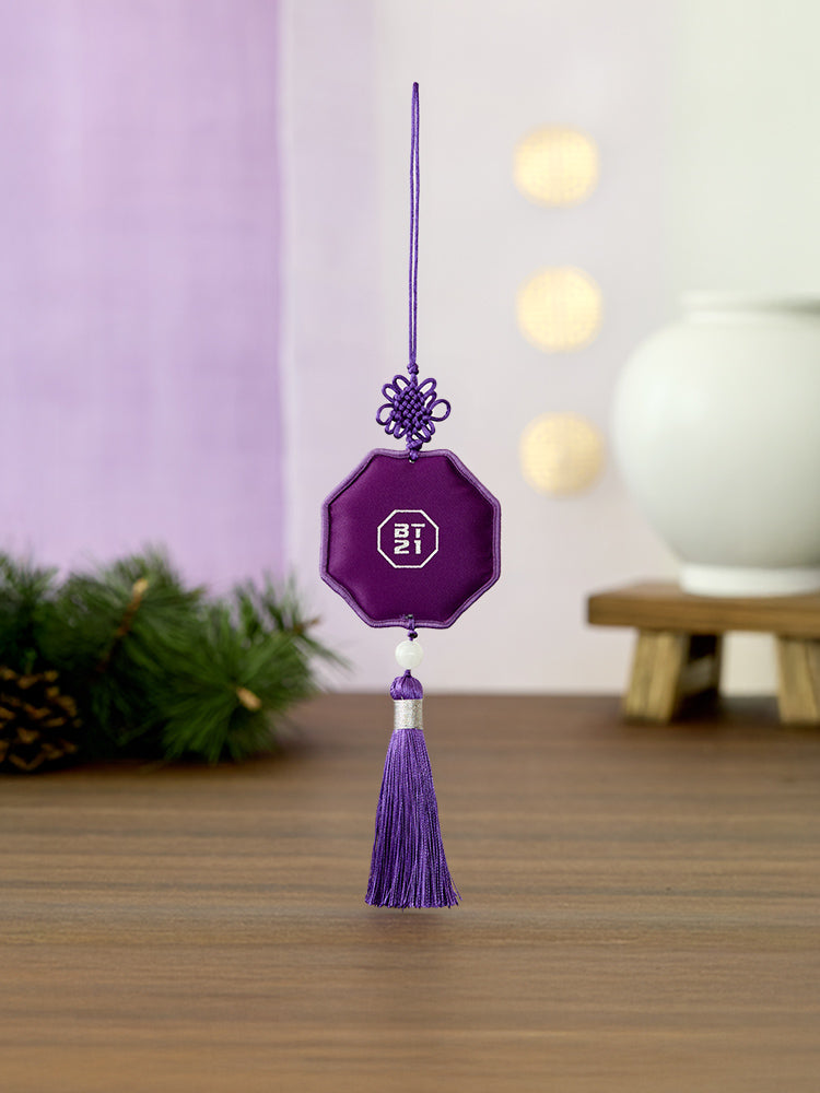 BT21 KOYA Premium K Edition Embroidery Testle Keyring