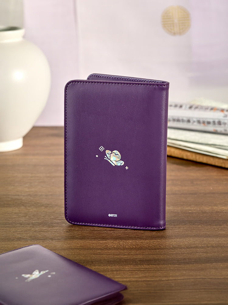 BT21 KOYA Premium K Edition Mother-of-pearl Graphic Passport Case