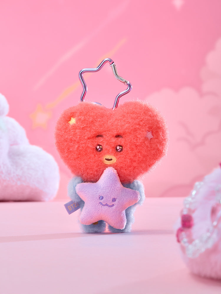 BT21 The Journey Purple Star doll key ring
