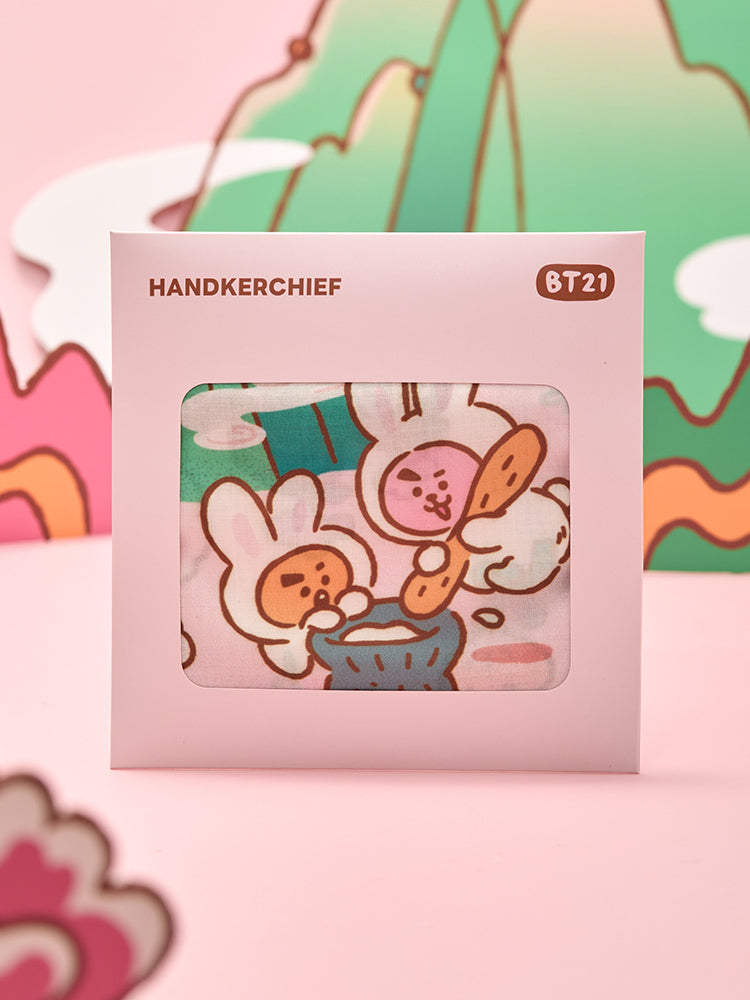 BT21 K-Rabbit Handkerchief