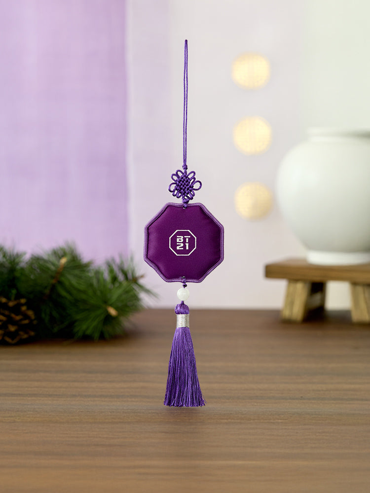 BT21 CHIMMY Premium K Edition Embroidery Testle Keyring