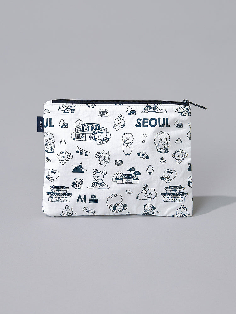 BT21 Seoul Edition Pouch