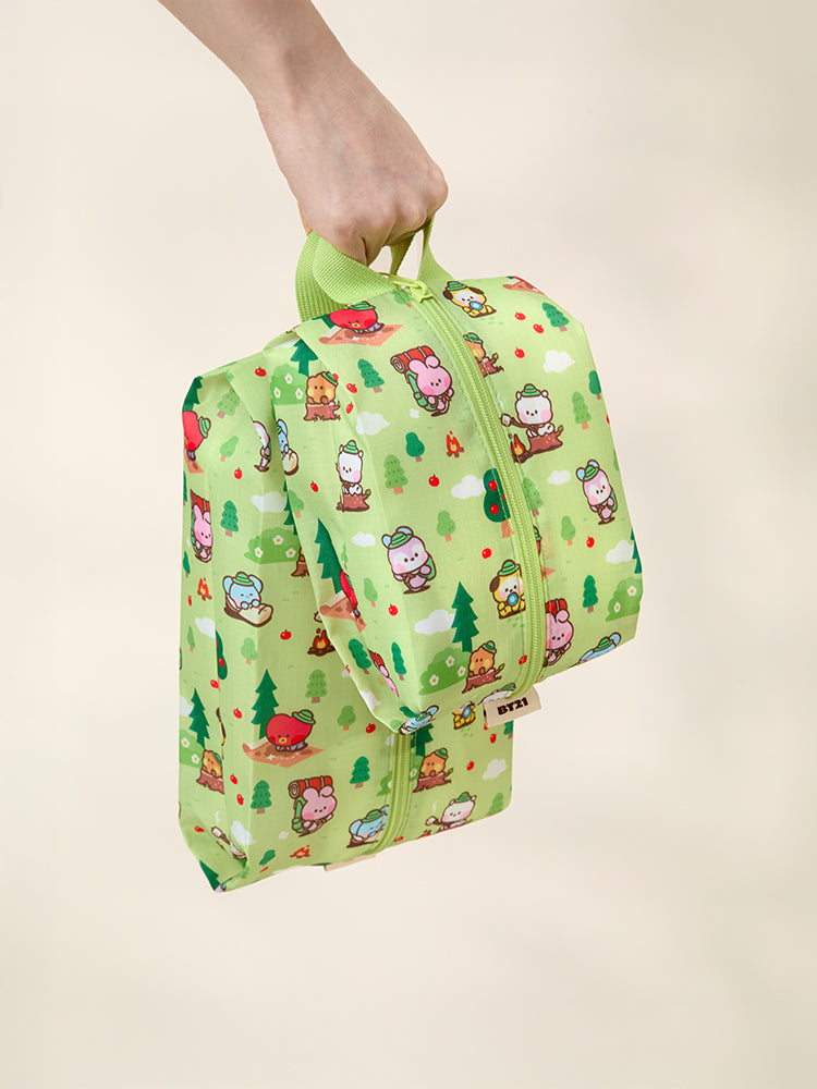 BT21 Mini Scout Multi Pouch Set (GREEN)