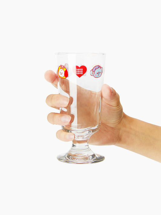 BT21 Girls' Night Goblet set