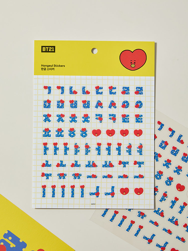 BT21 Suvenir Korean Sticker