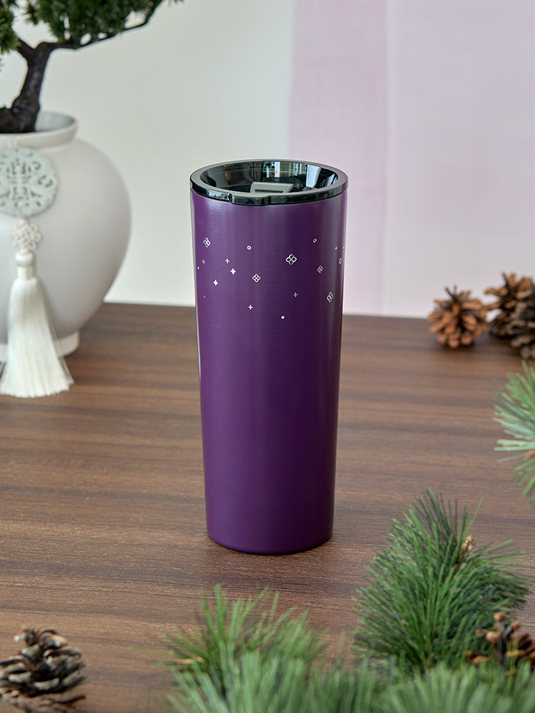 BT21 Premium K Edition mother-of-pearl graphic tumbler (710 ml)