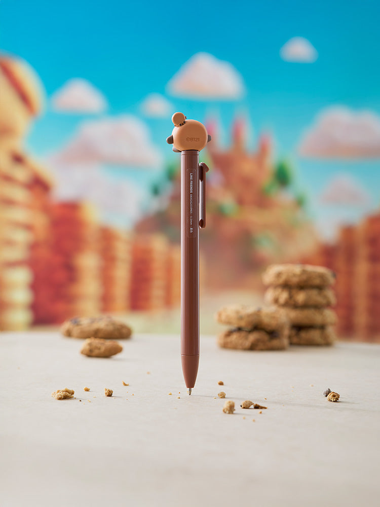 BT21 SHOOKY The King & BAKY Figure Ballpoint Pen