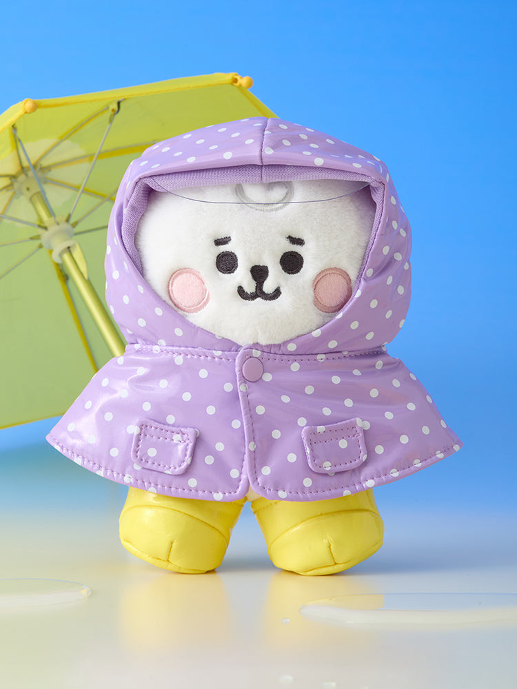 BT21 Rainy Day Closet Raincoat Boots Set