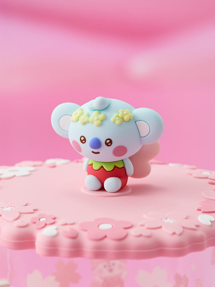 BT21 KOYA BABY Spring Fairy Glass Cup & Lid (340 ml)