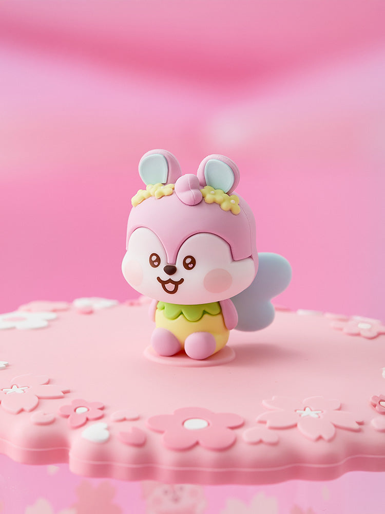 BT21 MANG BABY Spring Fairy Glass Cup & Lid (340 ml)