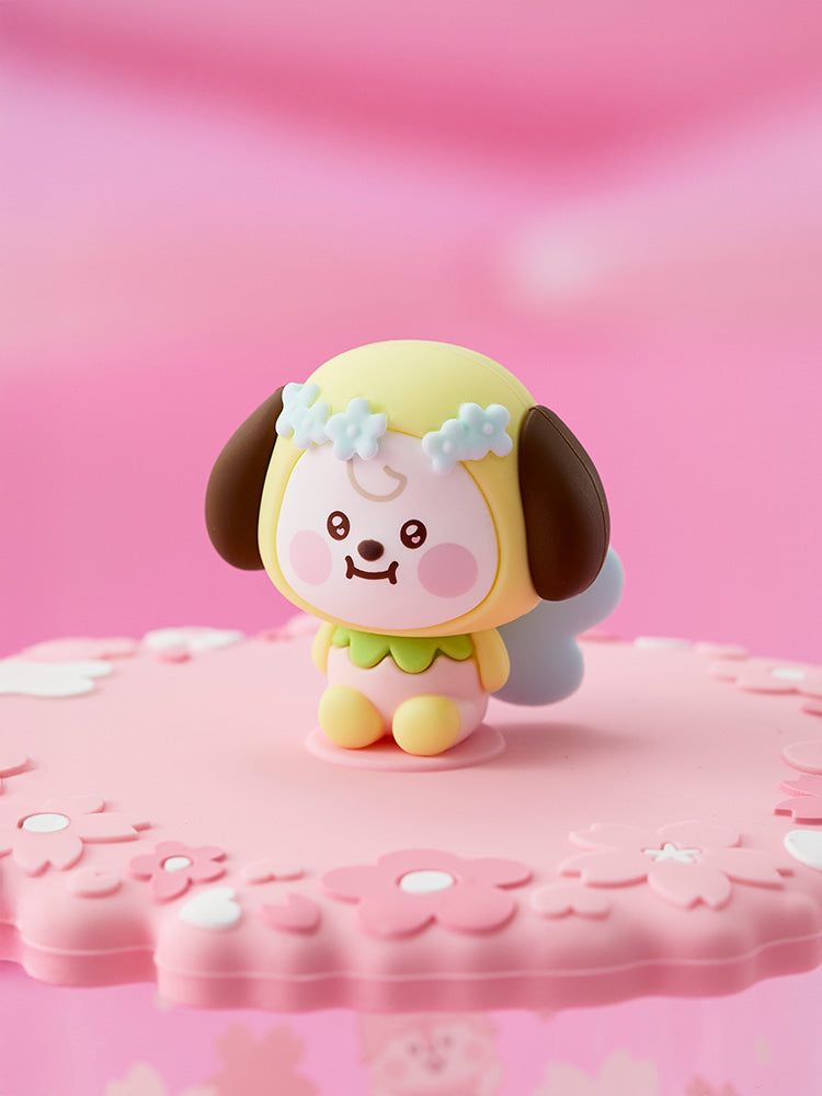 BT21 CHIMMY BABY Spring Fairy Glass Cup & Lid (340 ml)