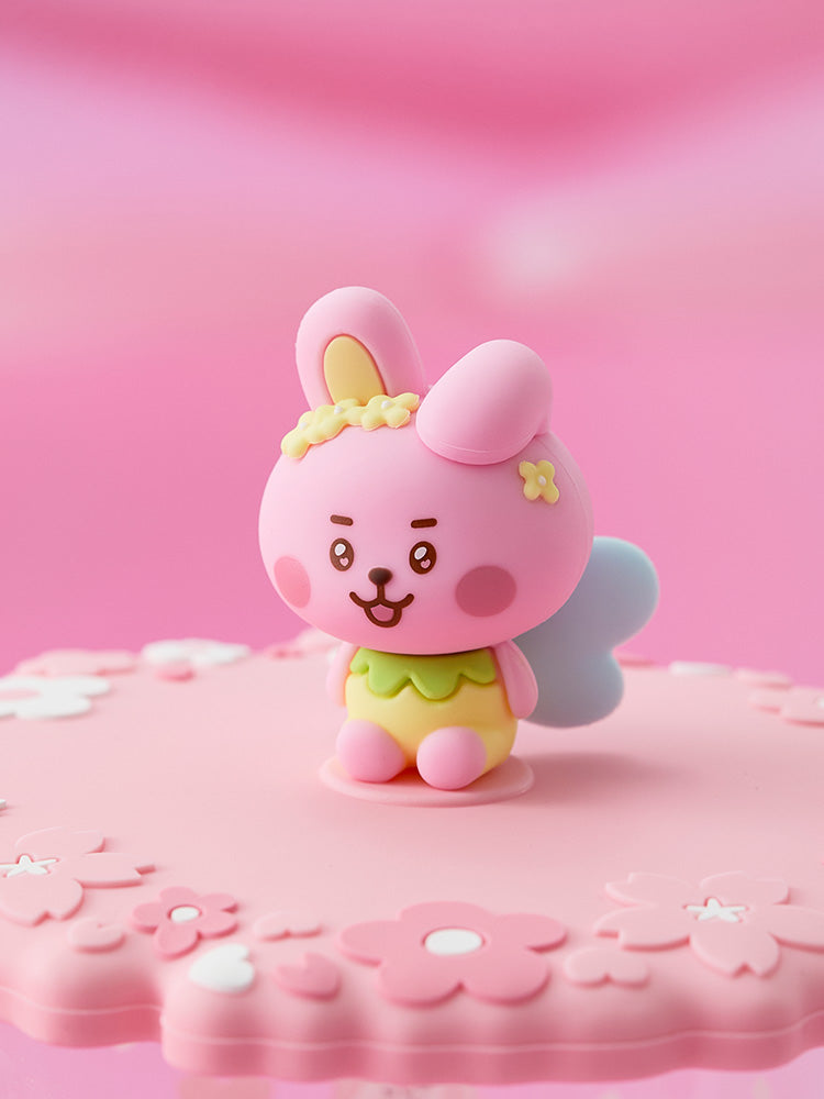 BT21 COOKY BABY Spring Fairy Glass Cup & Lid (340 ml)
