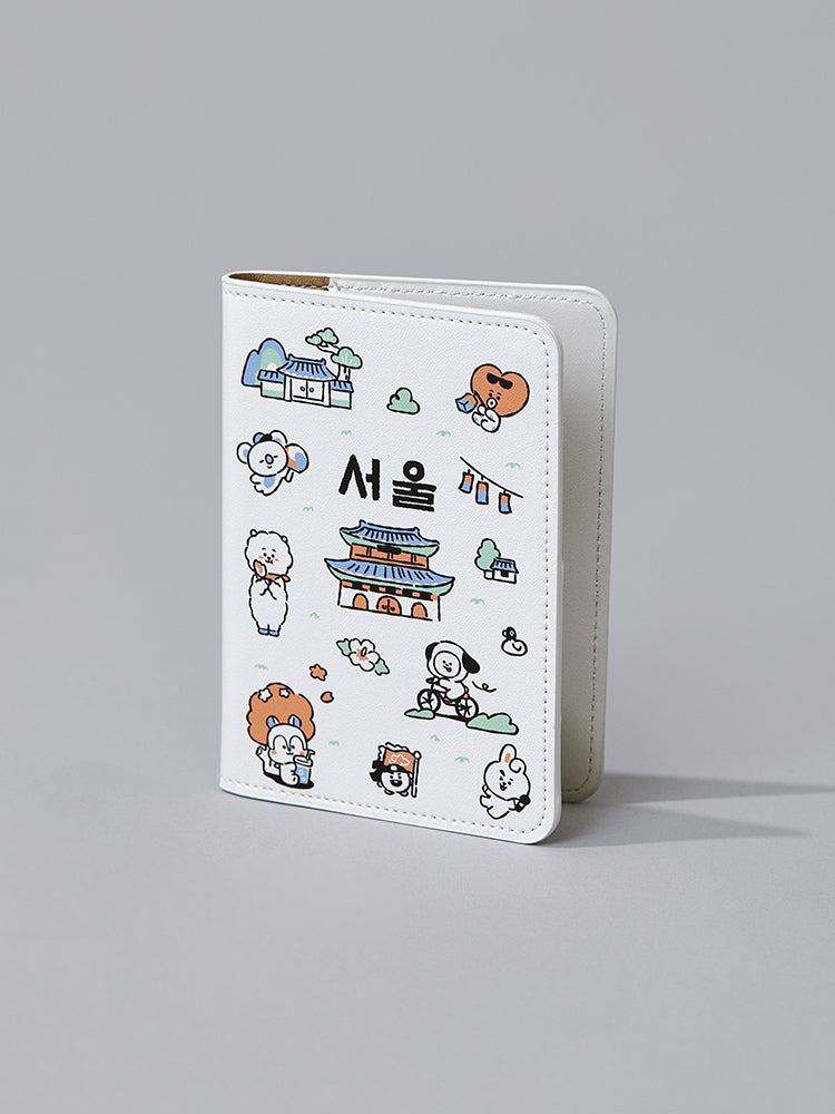 BT21 Seoul Edition Passport Case