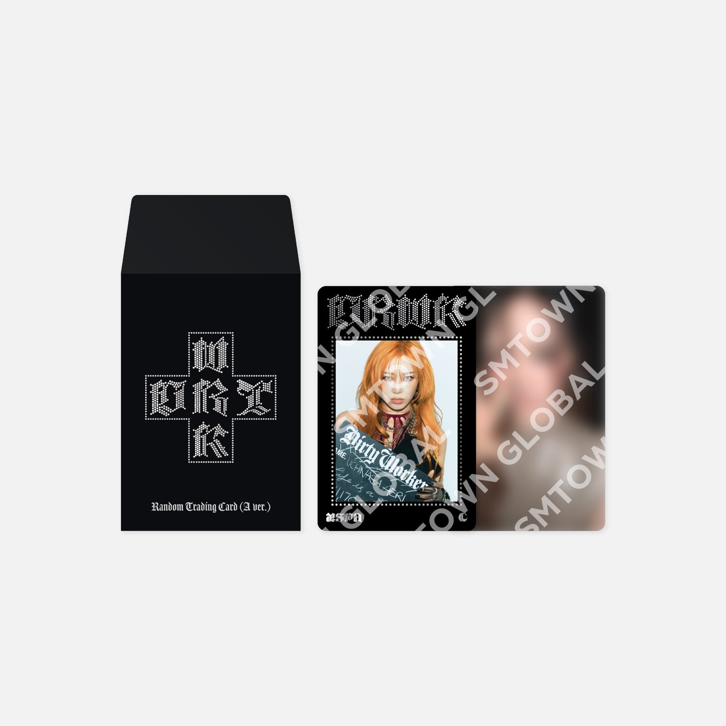 RANDOM TRADING CARD SET [A ver.] - aespa - Single 'Dirty Work' MD