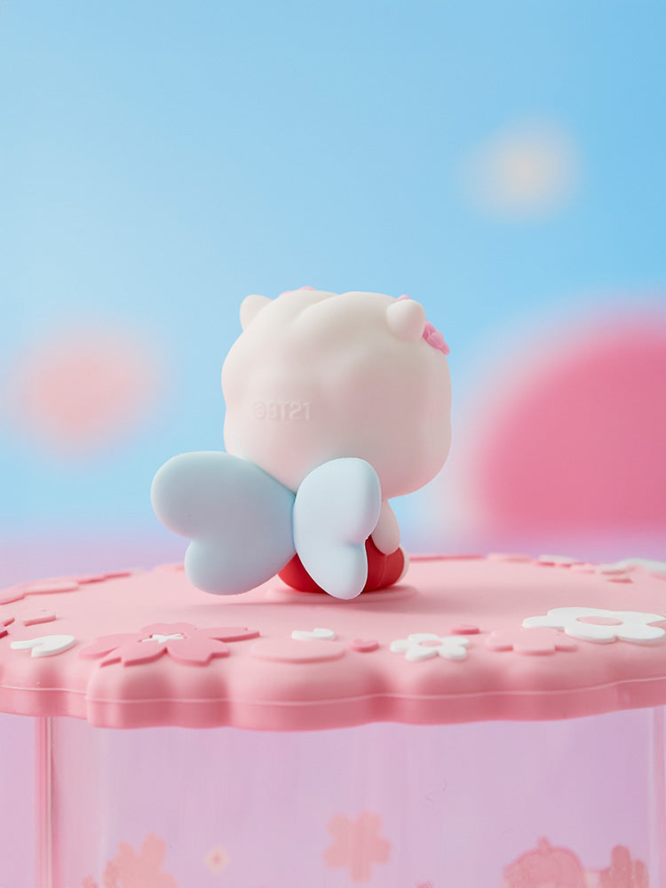 BT21 RJ BABY Spring Fairy Glass Cup & Lid (340 ml)