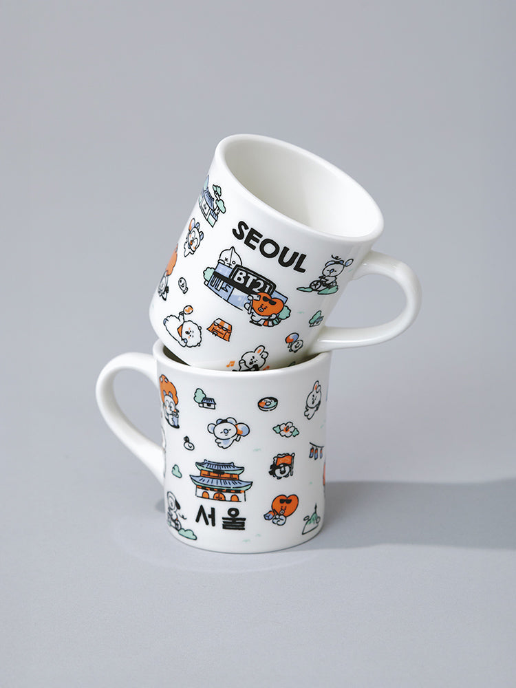 BT21 Seoul Edition Mug (340 ml)