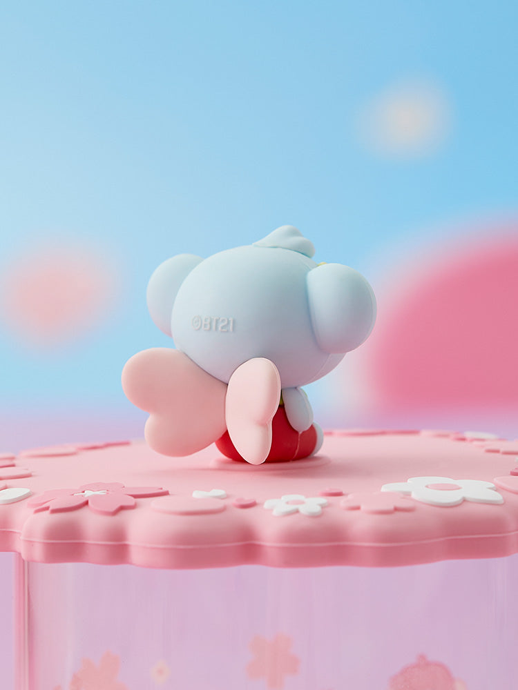 BT21 KOYA BABY Spring Fairy Glass Cup & Lid (340 ml)